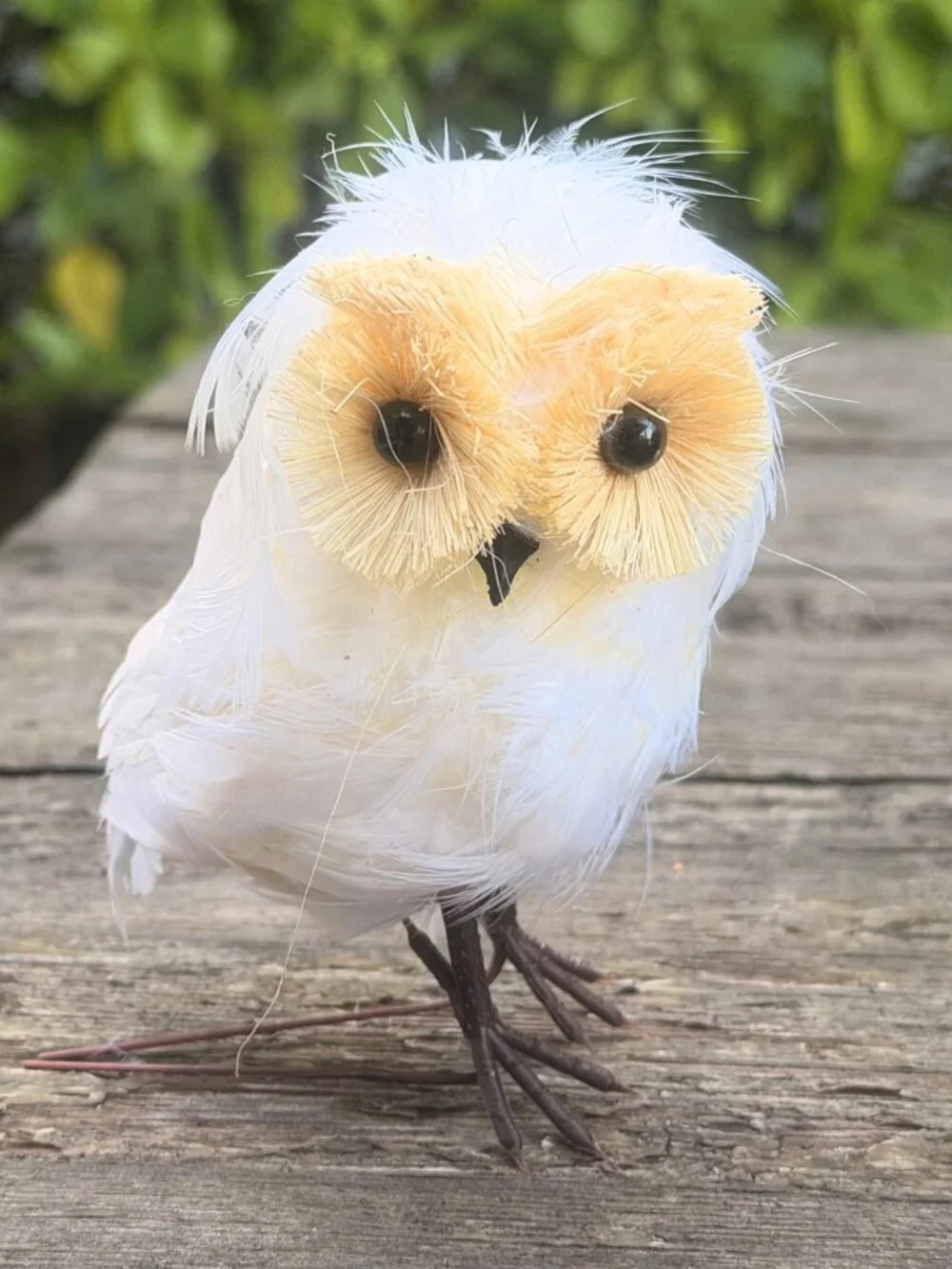 Collection Of Vintage Owl Christmas Ornaments Clip on Free Standing Floral Pick